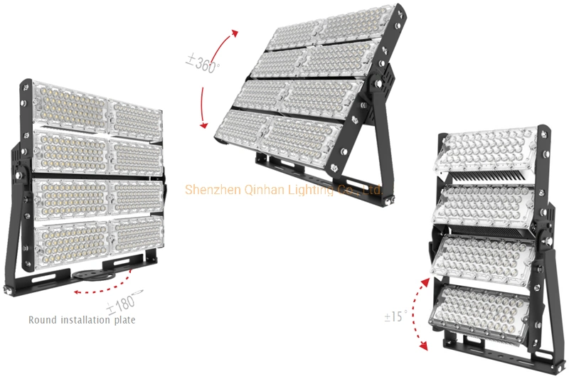 160lm/W High Power SMD LED High Mast Pole Projector Flood Light for Outdoor Reflector Football Field Stadium Sport Lighting 200W 300W 400W 600W 800W 1000W 1500W